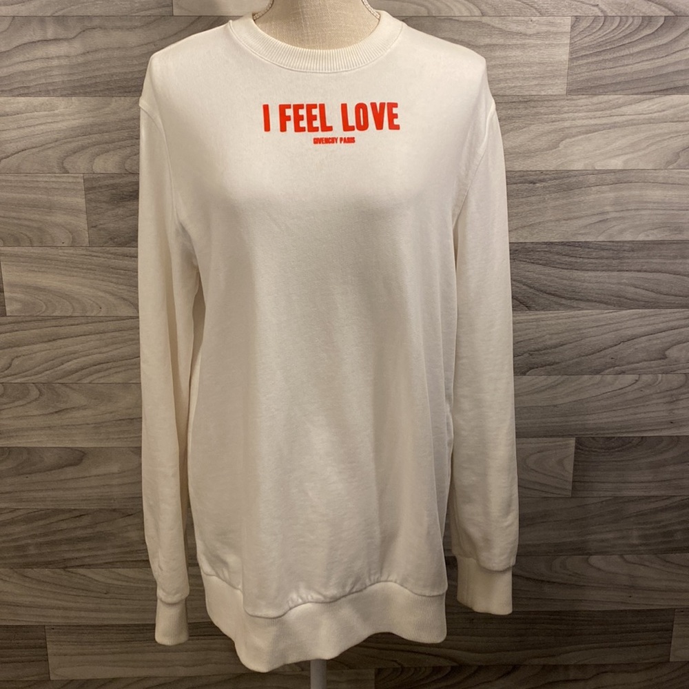 Givenchy “I Feel Love” Sweatshirt